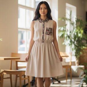 NEW Peppermint Boutique Halter Top Boho Dress L